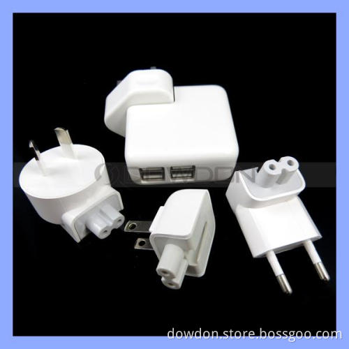 4 USB Port Home Travel AC Wall Charger Adapter Us/UK/EU/Au Plug for iPhone 5 iPad Air 4/3/2